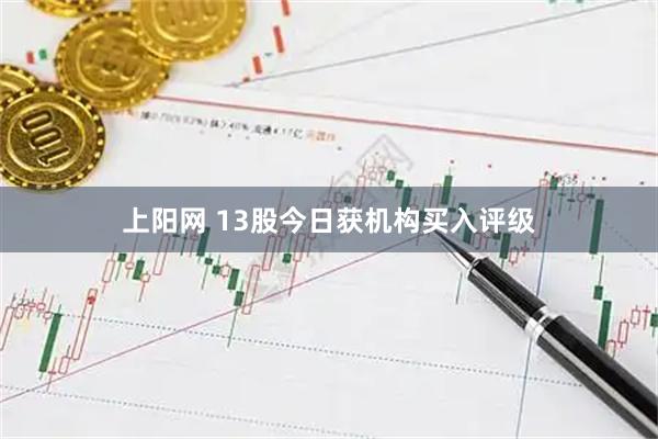 上阳网 13股今日获机构买入评级